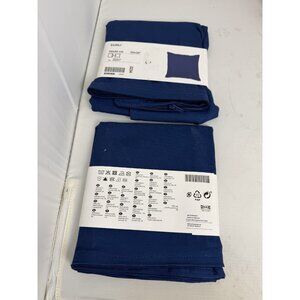 IKEA GURLI Pillow Cushion Cover 20x 20" MIDNIGHT BLUE